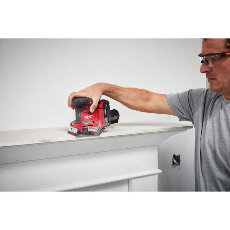 Lijadora de lámina inalámbrica Milwaukee M18 18V con batería de iones de litio de 1/4 in (Herramienta solamente) - 2649-20