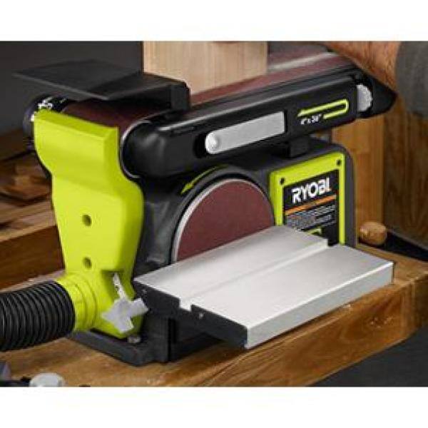 Lijadora de banda y disco RYOBI con cable de 4 pulgadas por 36 pulgadas - BD4601G