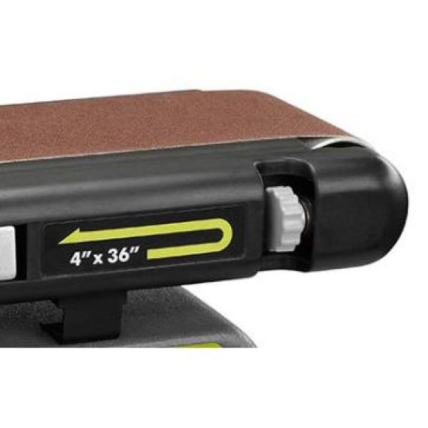 Lijadora de banda y disco RYOBI con cable de 4 pulgadas por 36 pulgadas - BD4601G