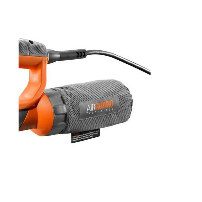 Lijadora Orbital Aleatoria de Doble Velocidad de 6 pulgadas con Tecnología AIRGUARD - R26111 de 4 Amperios con Cable de RIDGID