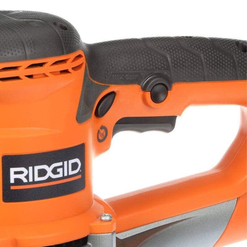 Lijadora Orbital Aleatoria de Doble Velocidad de 6 pulgadas con Tecnología AIRGUARD - R26111 de 4 Amperios con Cable de RIDGID