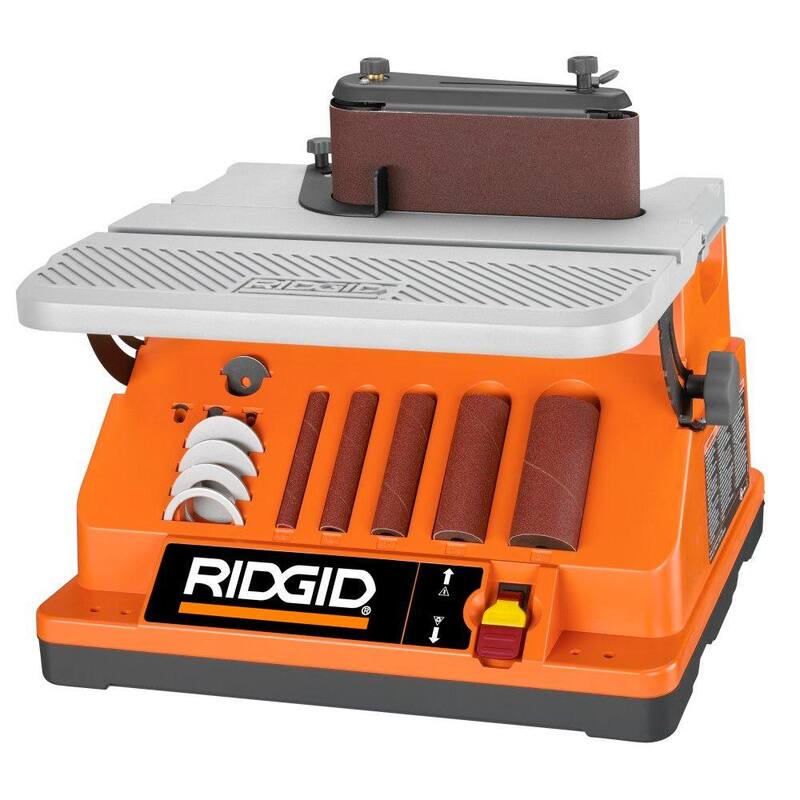 Lijadora de banda/ husillo oscilante con cable de 5 amperios RIDGID - EB4424