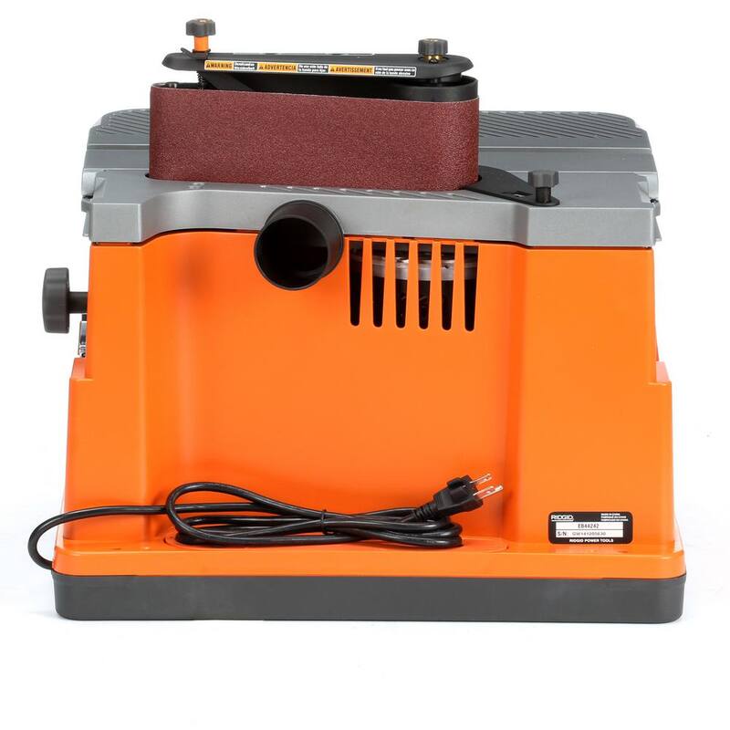 Lijadora de banda/ husillo oscilante con cable de 5 amperios RIDGID - EB4424