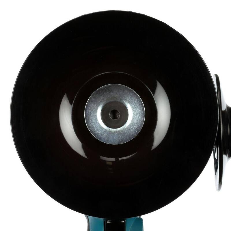 Lijadora de disco compacta y ligera con cable de 4.2 amperios y 5 pulgadas de Makita, con disco, almohadilla y mango lateral - GV5010.