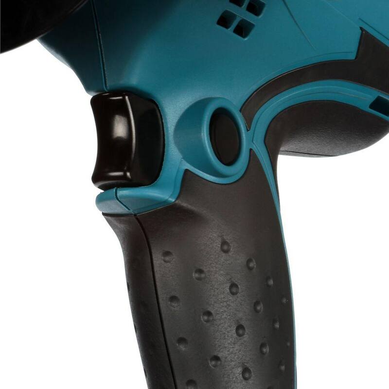 Lijadora de disco compacta y ligera con cable de 4.2 amperios y 5 pulgadas de Makita, con disco, almohadilla y mango lateral - GV5010.