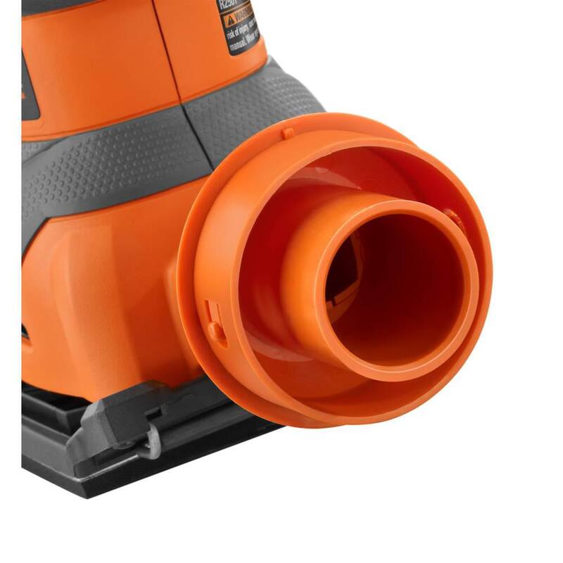Lijadora eléctrica de 1/4 de hoja con tecnología AIRGUARD de 2.4 amperios RIDGID - R25011