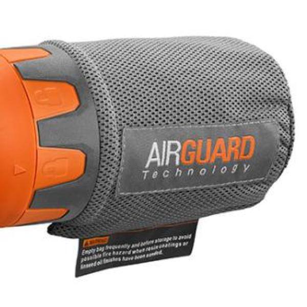 Lijadora eléctrica de 1/4 de hoja con tecnología AIRGUARD de 2.4 amperios RIDGID - R25011