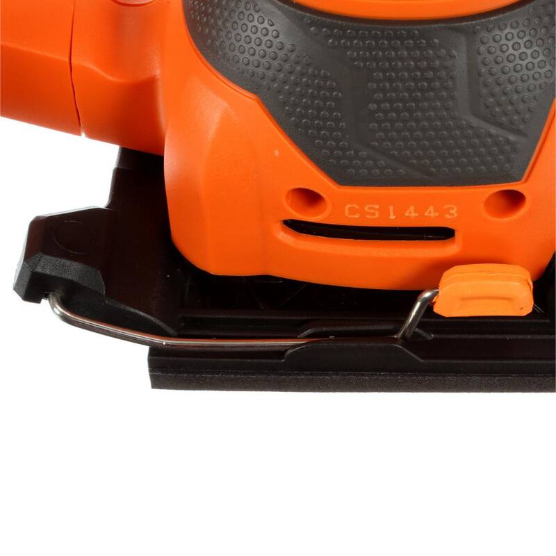 Lijadora eléctrica de 1/4 de hoja con tecnología AIRGUARD de 2.4 amperios RIDGID - R25011