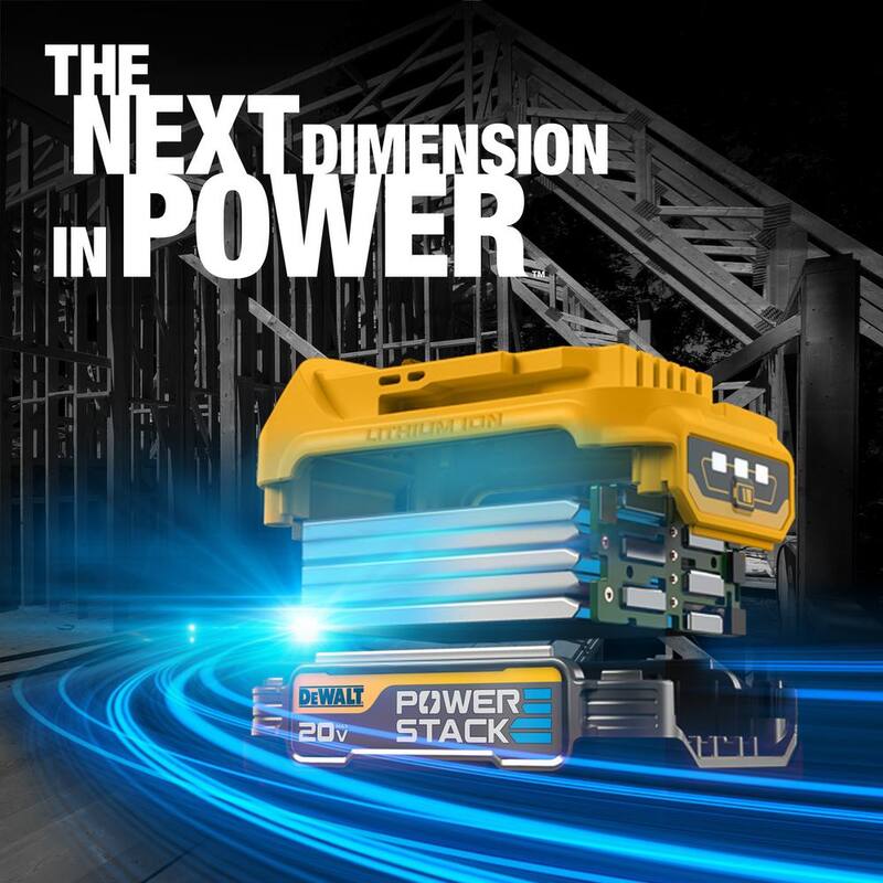 Lijadora inalámbrica sin escobillas DEWALT 20V MAX XR de velocidad variable de 1/4 de hoja y kit de batería compacta 20V MAX POWERSTACK - DCW200BW034C