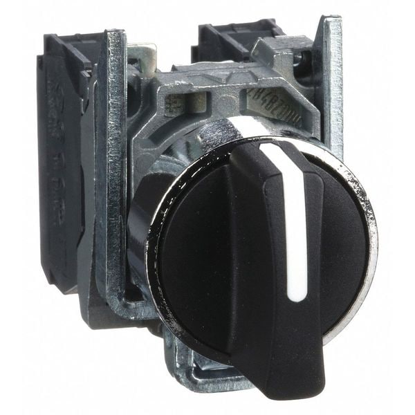 Schneider Electric Interruptor Selectivo No Iluminado, 22mm, 3 posiciones, Palanca - XB4BD53
