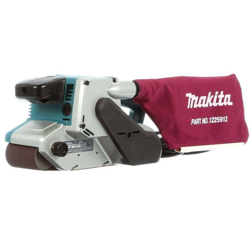 Lijadora de banda con cable de 8.8 amperios y 3 pulgadas x 21 pulgadas - 9903 de Makita
