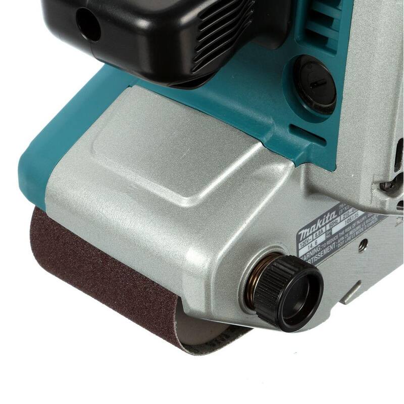 Lijadora de banda con cable de 8.8 amperios y 3 pulgadas x 21 pulgadas - 9903 de Makita