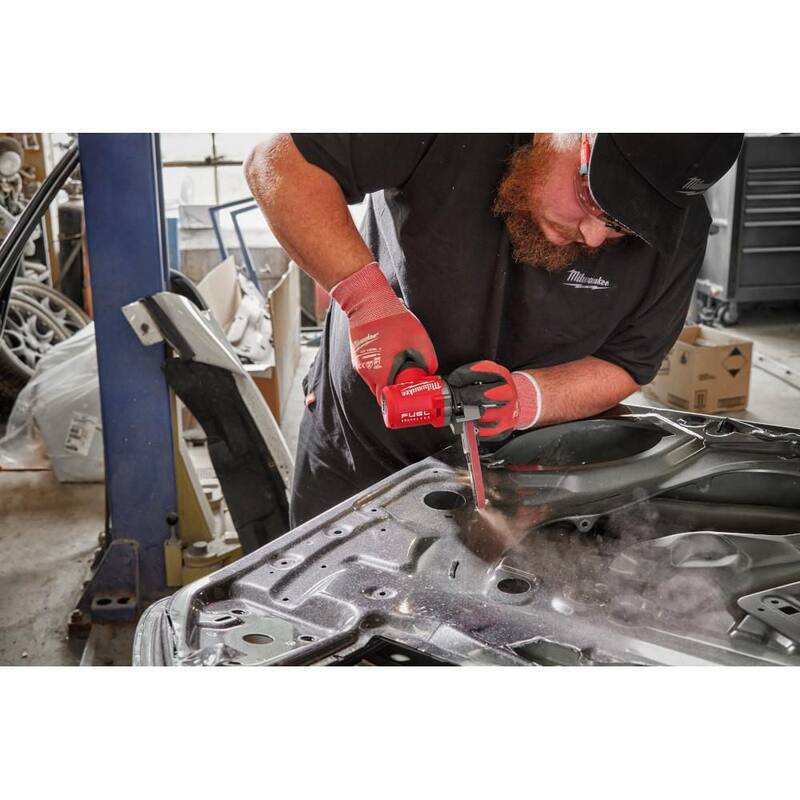 Milwaukee M12 FUEL 12V Lithium-Ion Brushless Cordless 3/8 in. x 13 in. Bandfile (Herramienta solamente) - 2483-20