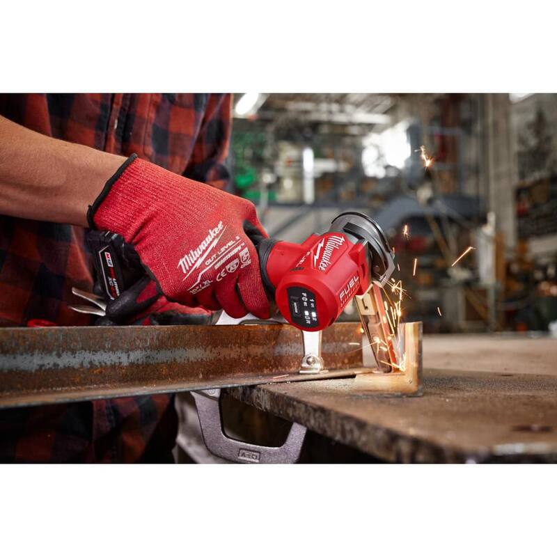 Milwaukee M12 FUEL 12V Lithium-Ion Brushless Cordless 3/8 in. x 13 in. Bandfile (Herramienta solamente) - 2483-20