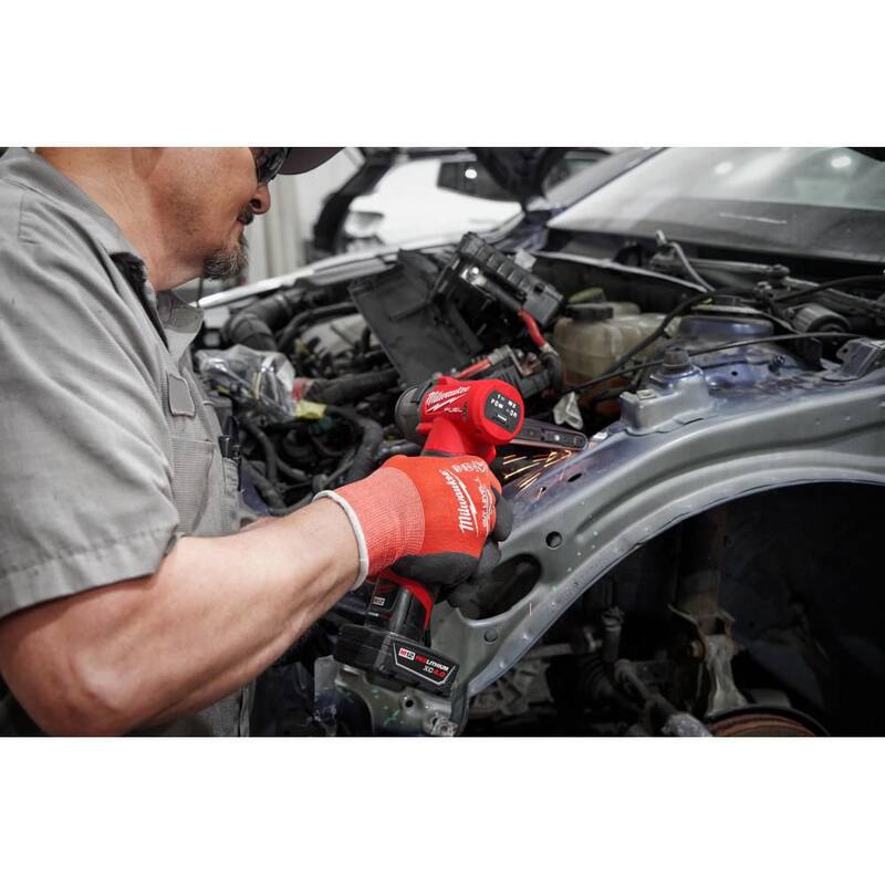 Milwaukee M12 FUEL 12V Lithium-Ion Brushless Cordless 3/8 in. x 13 in. Bandfile (Herramienta solamente) - 2483-20