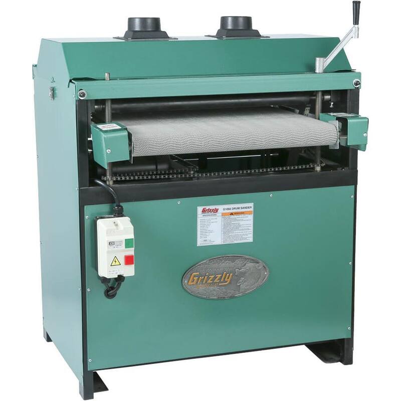 Lijadora de tambor de 24 pulgadas y 5 HP de Grizzly Industrial - G1066R