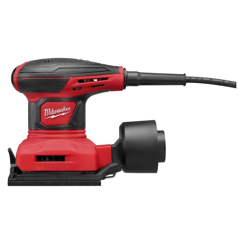 Lijadora de Palma con Cable de 3 Amperios y 1/4 de Hoja de Milwaukee - 6033-21