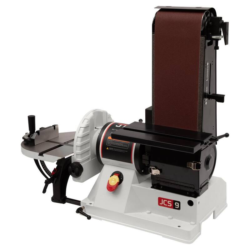 Lijadora de Banda de Banco Jet 3/4 HP 6 in. x 48 in. y Lijadora de Disco de 9 in., 115 Voltios JSG-96 - 708595