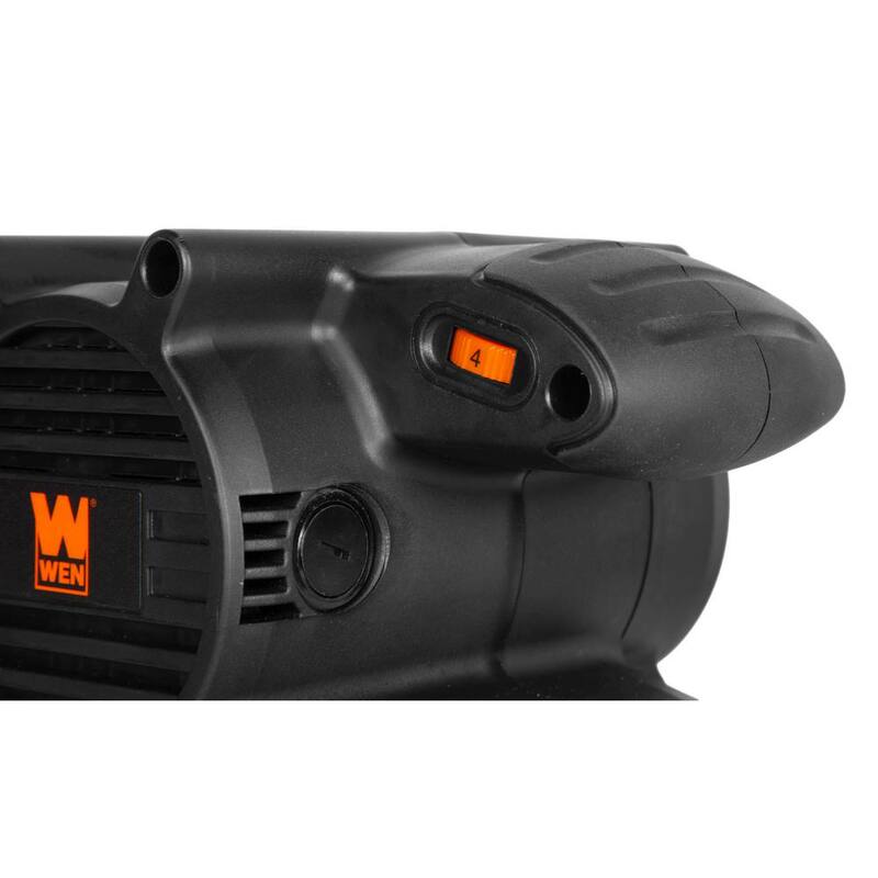 Lijadora de banda de mano y sobremesa de velocidad variable con cable de 10 amperios y 4x24 pulgadas - HB424V