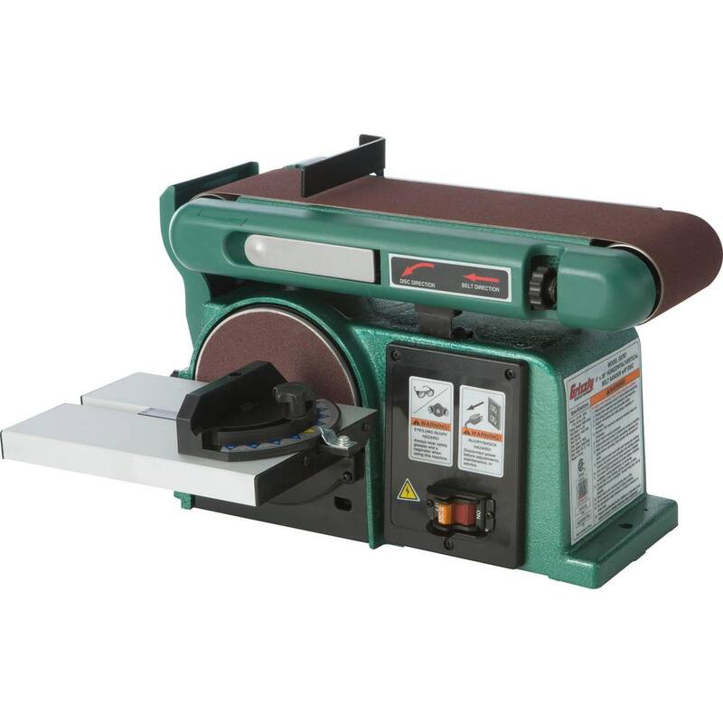 Lijadora de banda horizontal/vertical de 4 pulgadas x 36 pulgadas con disco de 6 pulgadas - G0787