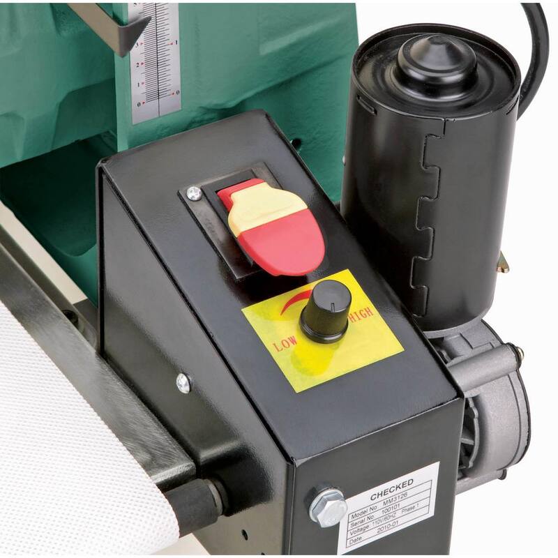 Lijadora de tambor de 10 pulgadas y 1 HP de Grizzly Industrial - G0716