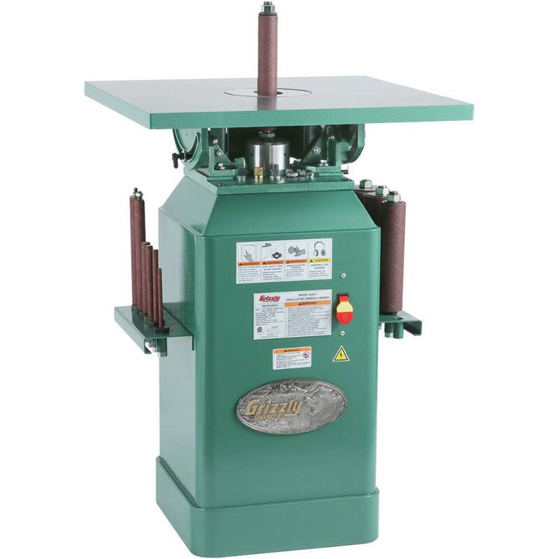 Lijadora de husillo oscilante de 1 HP de Grizzly Industrial - G1071
