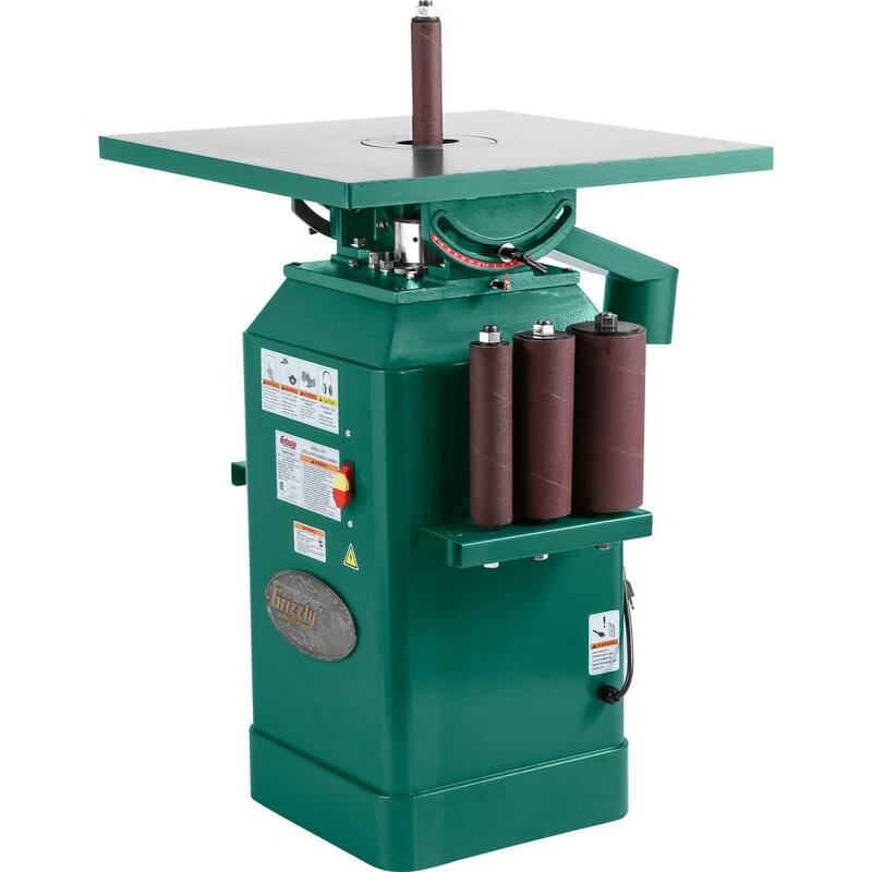 Lijadora de husillo oscilante de 1 HP de Grizzly Industrial - G1071