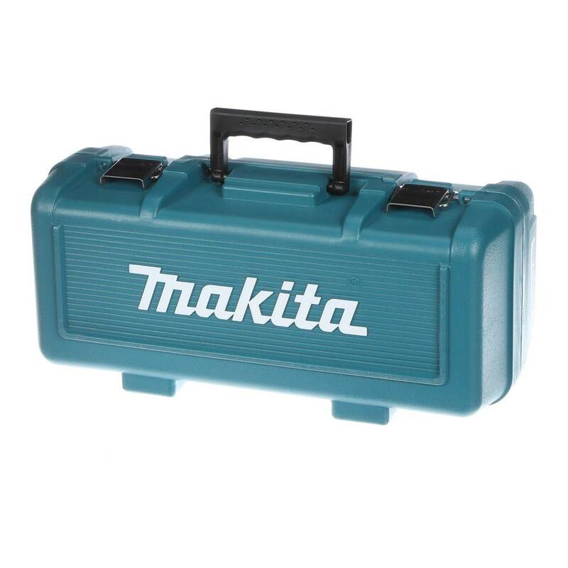Lijadora de acabado de lámina de 1/4 con cable de 2 amperios de Makita con papel 60G, papel 100G, papel 150G, bolsa de polvo, placa de golpes, estuche rígido - BO4556K