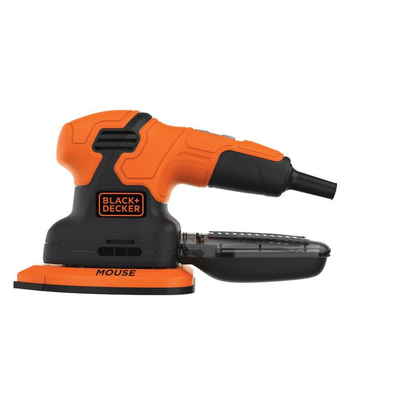 Lijadora de ratón con cable de 1.2 amperios y 5.25 pulgadas - BDEMS200C de BLACK+DECKER
