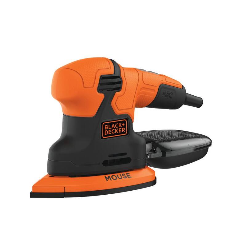 Lijadora de ratón con cable de 1.2 amperios y 5.25 pulgadas - BDEMS200C de BLACK+DECKER