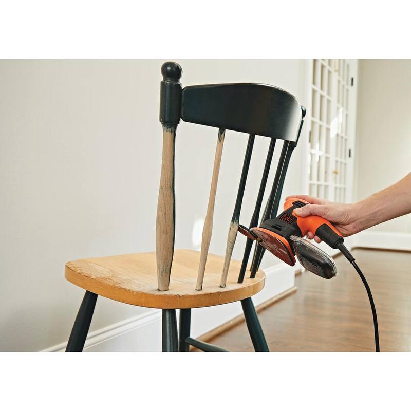 Lijadora de ratón con cable de 1.2 amperios y 5.25 pulgadas - BDEMS200C de BLACK+DECKER