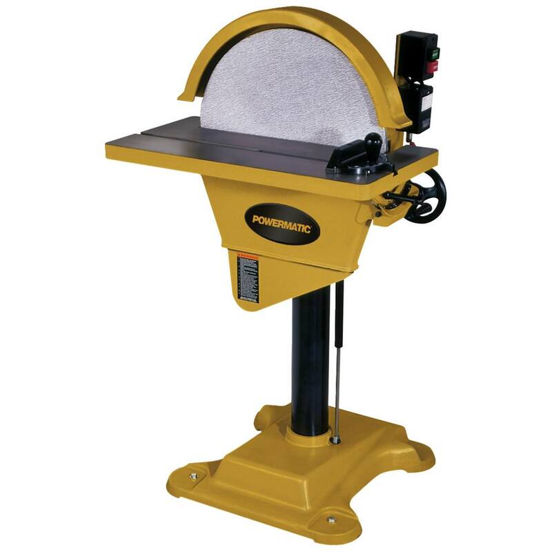 Lijadora de Disco Powermatic DS20 de 230 Voltios 2 HP 1 Fase - 1791276