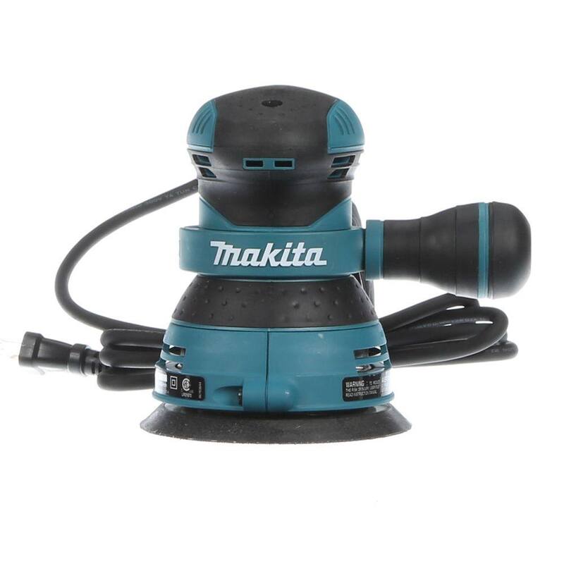 Lijadora Orbital Aleatoria de 5 pulgadas y 3 amperes Makita con Velocidad Variable (Estuche para Herramientas) - BO5041K