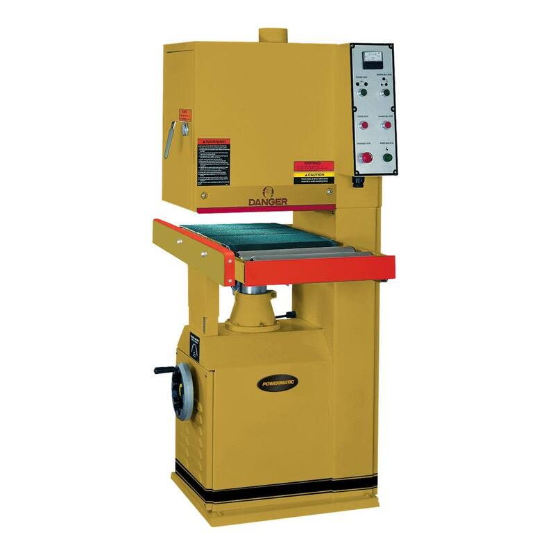 Lijadora de banda de extremo abierto Powermatic de 230 voltios, 5 HP, 1 fase - 1791250