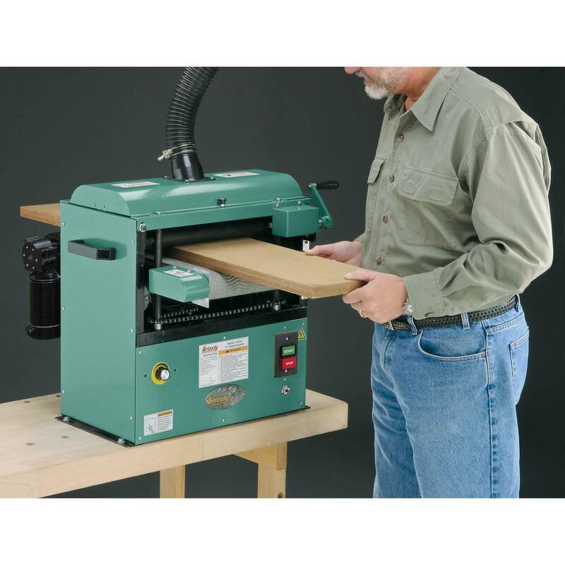 Lijadora de tambor Baby de 12 pulgadas y 1-1/2 HP de Grizzly Industrial - G0459