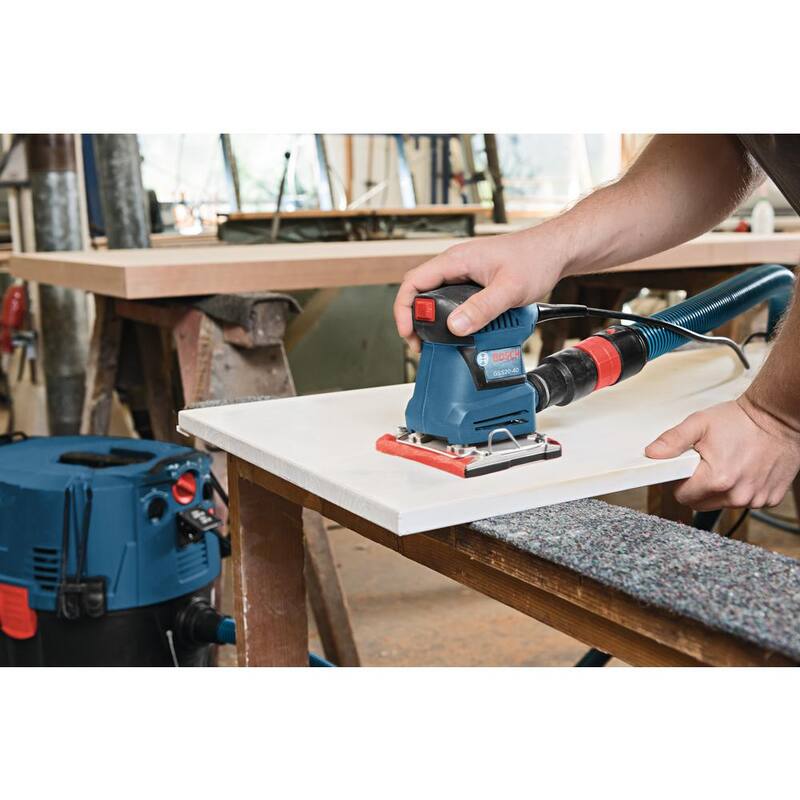 Lijadora orbital de hojas con cable de 1/4 de pulgada y 2 amperios de Bosch - GSS20-40.