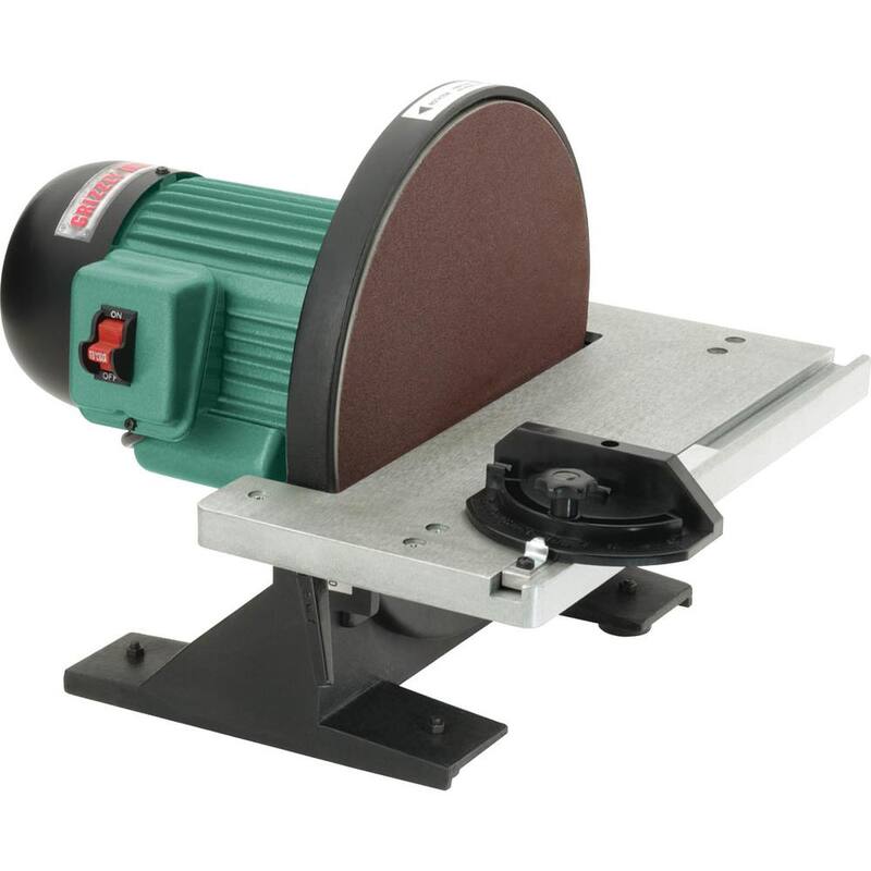 Lijadora de disco de 12 pulgadas - G7297 de Grizzly Industrial