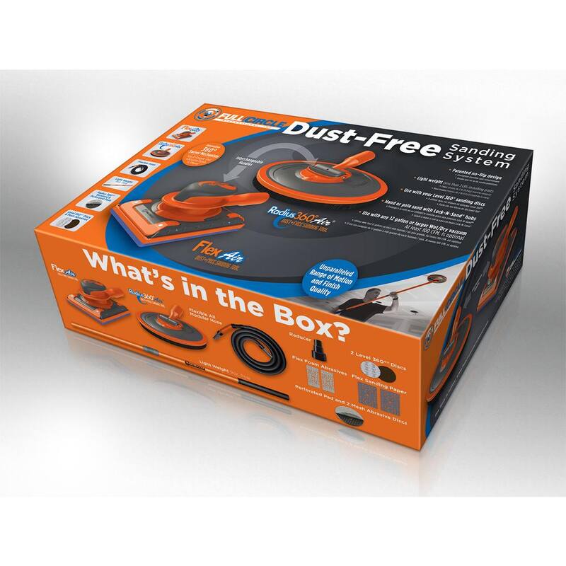 Sistema de lijado sin polvo Full Circle sin marca - FCI DUSTFREE