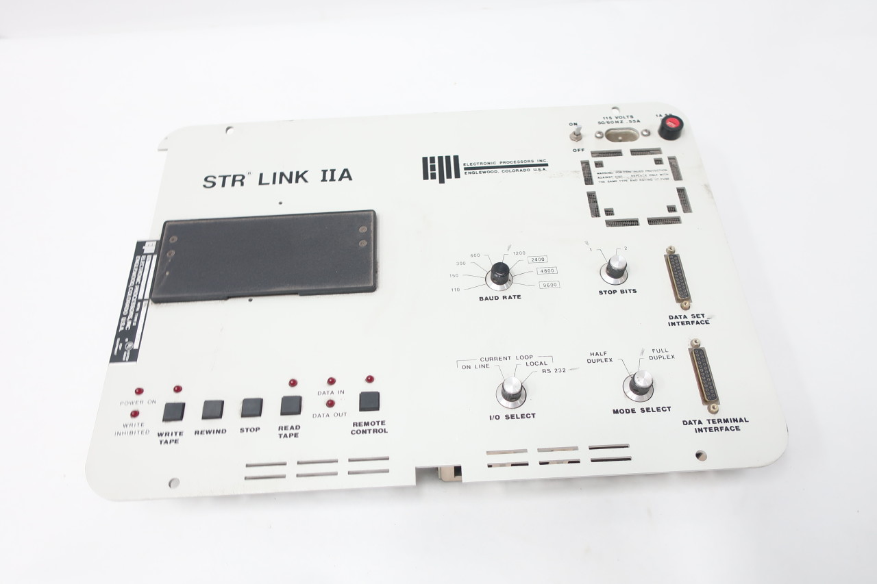 EPI 207-0020-01 STR LINK IIA DATA RECORDER 100/115/200/230V-AC TEST ...