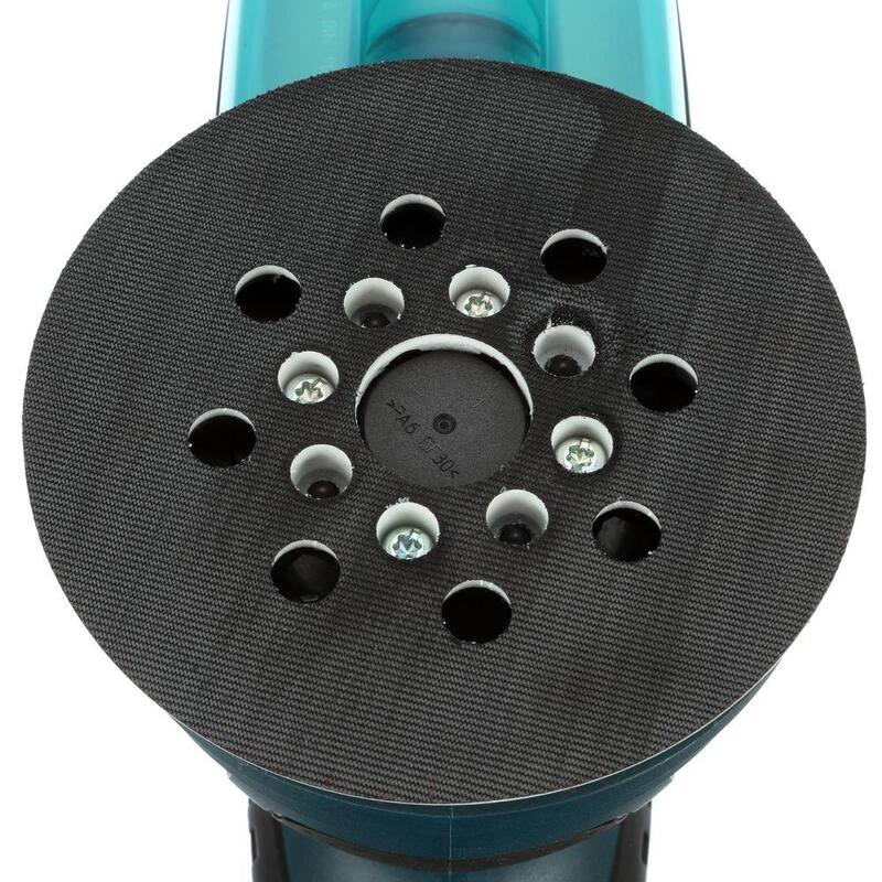 Kit de lijadora/pulidora orbital aleatoria de velocidad variable con cable de 5 pulgadas y 2.5 amperios de Bosch con estuche de transporte resistente - ROS20VSK