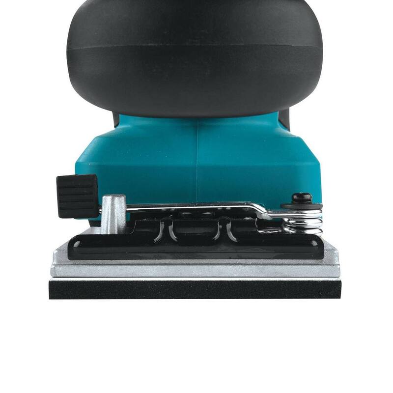 Lijadora orbital inalámbrica sin escobillas de litio-ion LXT de 18V de Makita, capaz de AWS (Herramienta solamente) - XOB03Z