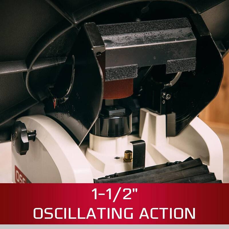 Lijadora orbital oscilante de modelo de piso de 1 HP monofásica de Jet de 115 voltios - 723950