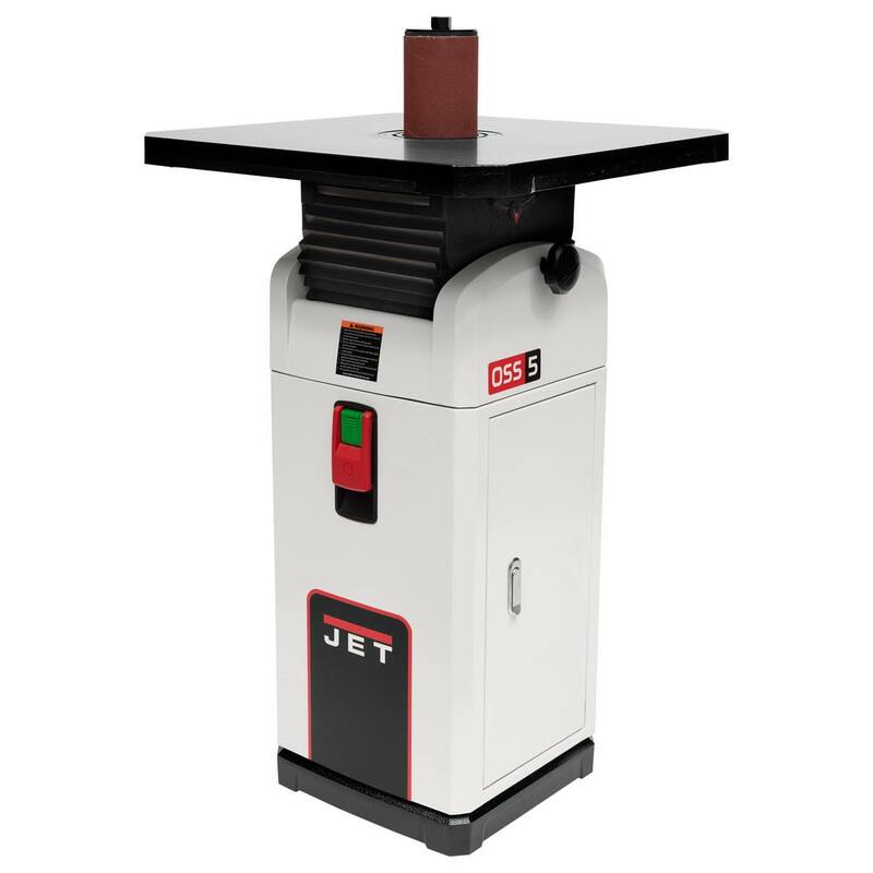 Lijadora orbital oscilante de modelo de piso de 1 HP monofásica de Jet de 115 voltios - 723950
