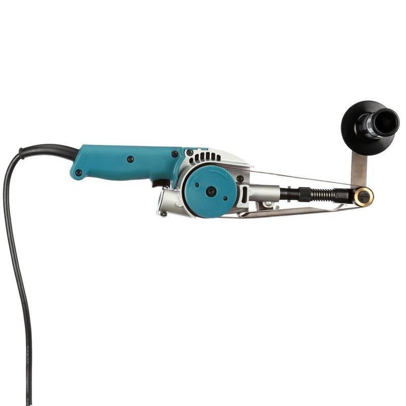 Lijadora de banda con cable de 5 amperes Makita de 1-1/8 pulg. x 21 pulg. con banda abrasiva de grano 80 de 1-1/8 pulg. x 21 pulg., paquete de 10 - 9031-742303-3