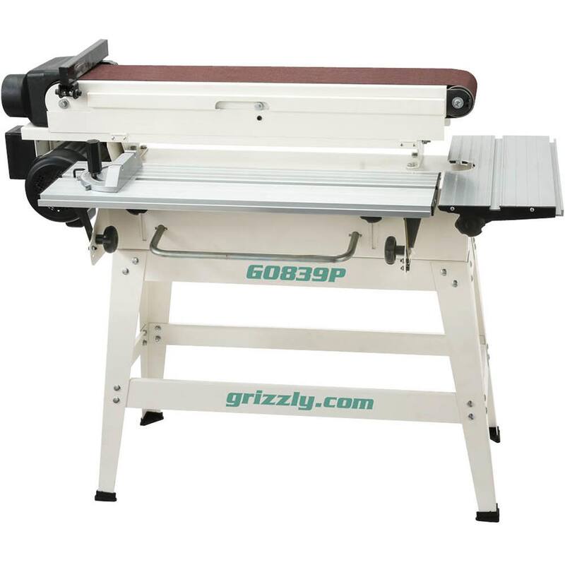 Lijadora de bordes de 6 pulgadas x 79 pulgadas de Grizzly Industrial - G0839P