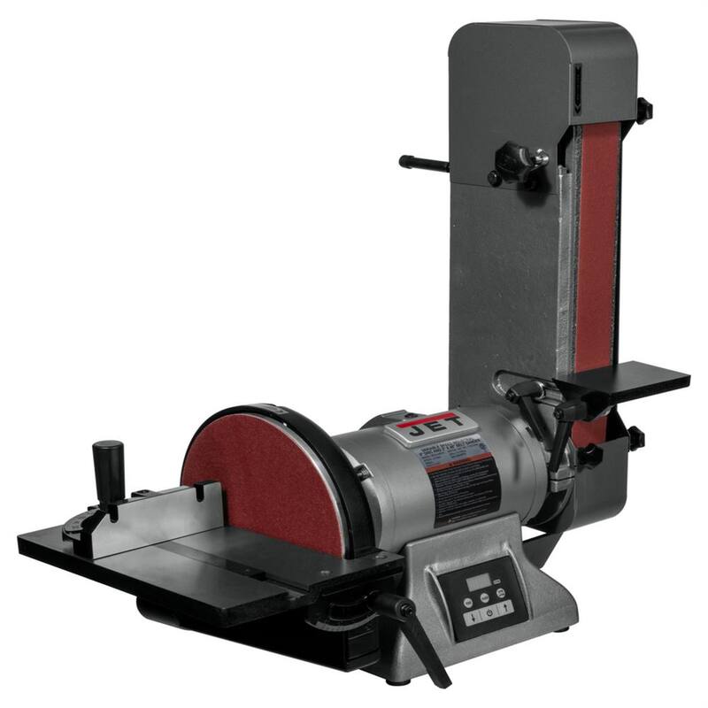 Lijadoras de banda y disco de velocidad variable Jet IBDG-248VS Bench 2x48 pulgadas x 9 pulgadas - 577842