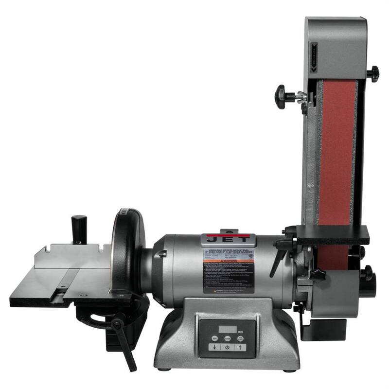 Lijadoras de banda y disco de velocidad variable Jet IBDG-248VS Bench 2x48 pulgadas x 9 pulgadas - 577842