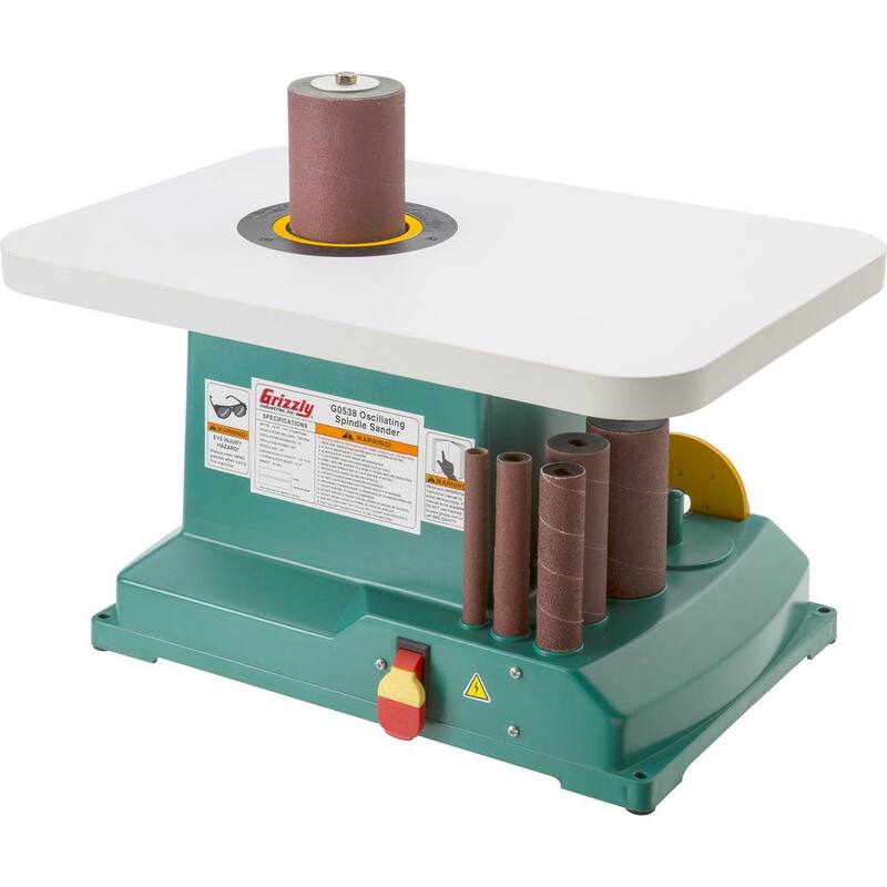 Lijadora de husillo oscilante de 1/3 HP Grizzly Industrial - G0538