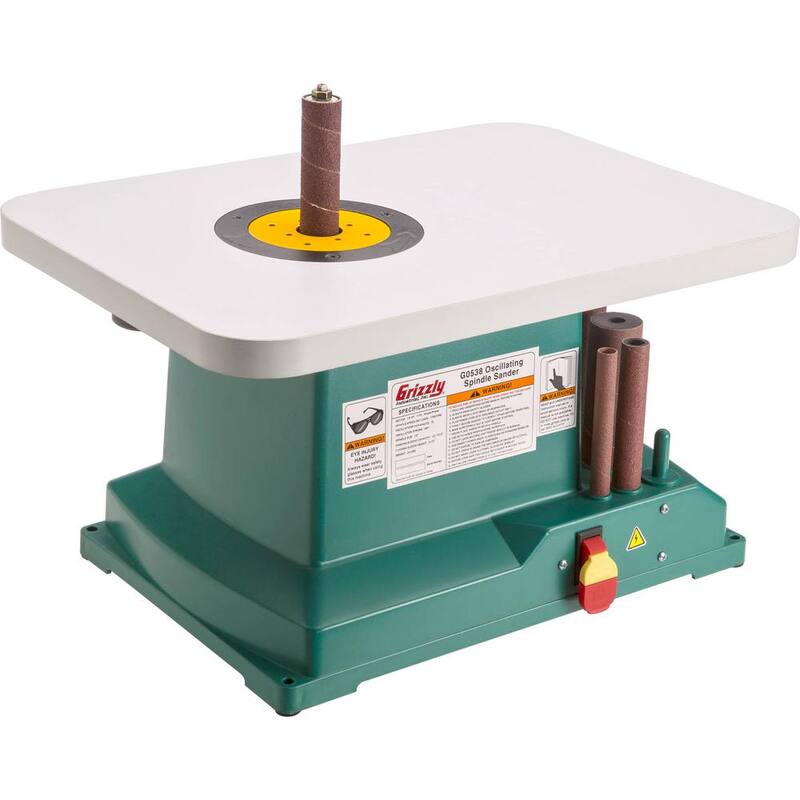 Lijadora de husillo oscilante de 1/3 HP Grizzly Industrial - G0538