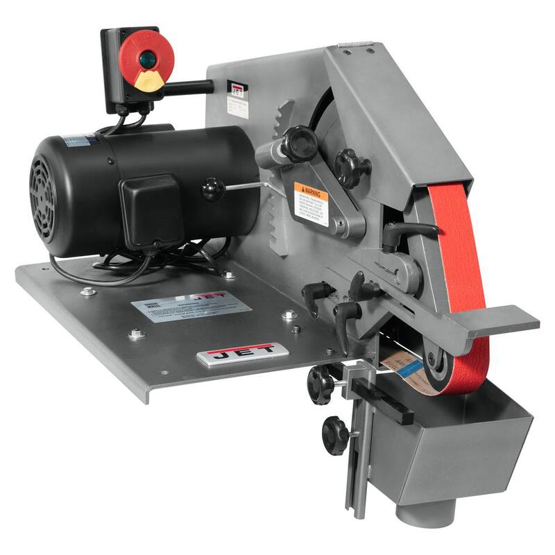 Rectificadora de banda de rueda cuadrada de 2 x 72 Jet SWG-272, 115 voltios 1 fase - 577400
